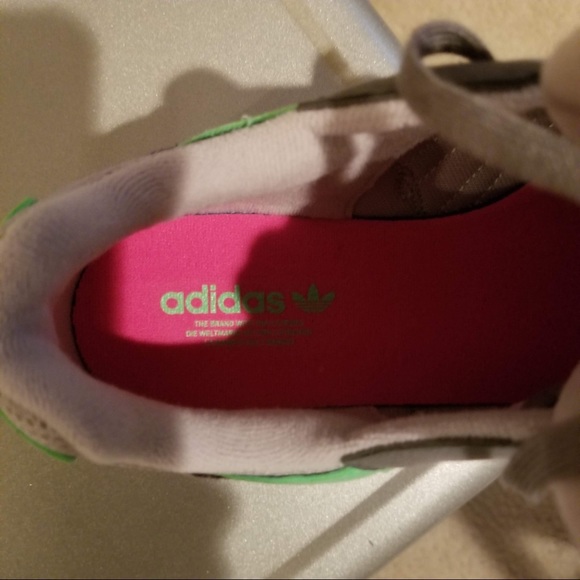 Adidas Originals Yung-96 Grey/Mint Size 6 - Picture 6 of 6